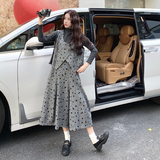 【大货】春装A674-P170-K278马甲+阔腿裤两件套，女装套装/套裙，浙宝228