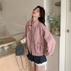 【新品】2026新款A677皮衣外套P160-K258，女装短外套，浙宝228