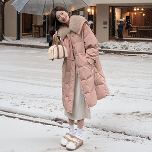 雪景图【主推数据好现货】 50绒大毛领羽绒服228-A508-P270控398图片
