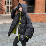 【新品现货】B228-A669-P270-K388撞色羽绒服50绒，女装羽绒服，浙宝228