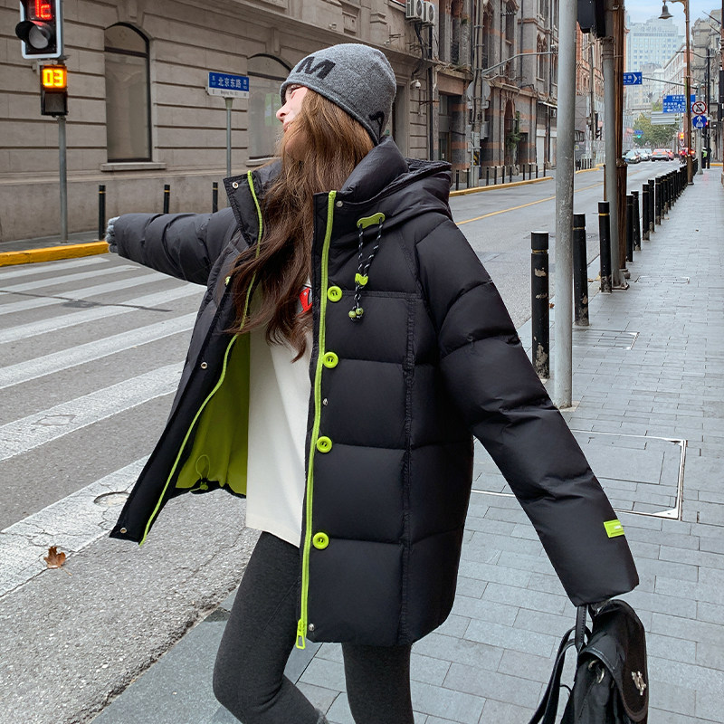 【大货】A669-P270-K388撞色羽绒服50绒，女装羽绒服，浙宝228