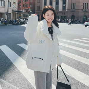 现货 50绒 免洗面料短款羽绒服 228-A115-P220控298图片