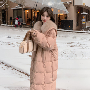 雪景图【主推数据好现货】 50绒大毛领羽绒服228-A508-P270控398图片