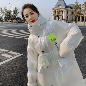【现货跑量】免洗多彩亮面棉服羽绒棉衣228-A81-P135控198图片