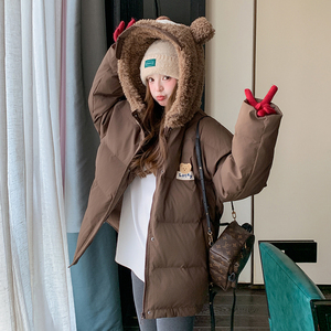 【大货】新图一组，90绒白鸭绒 中长款羽绒服A657-P320控468图片