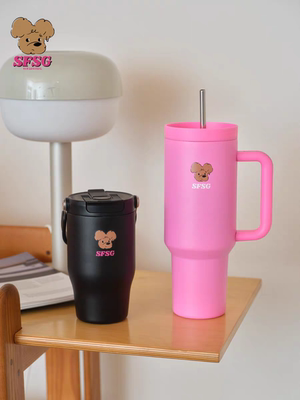 SFSG x 水杯系列潦草小狗把手杯提手杯2026春季新品