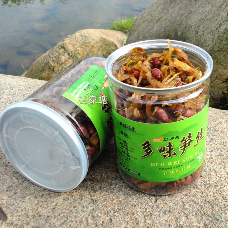 开袋即食休闲零食杭州特产笋干丝图片