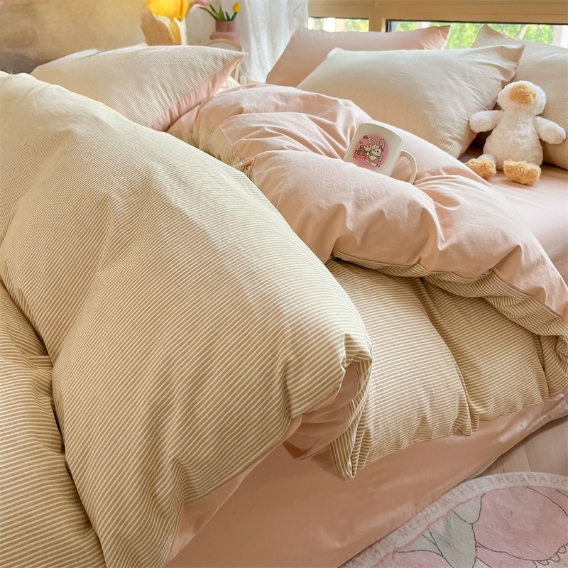 纯棉被套单件100%全棉被罩学生宿舍单人棉被罩150*200被子套