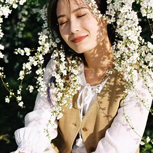 老板娘容容 RONG15 新中式 连衣裙马甲套装 老钱风法式