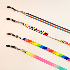 Очки цепи 眼镜绳时尚复古防滑防掉太阳镜眼镜挂绳lgbt彩虹墨镜户外眼镜链潮