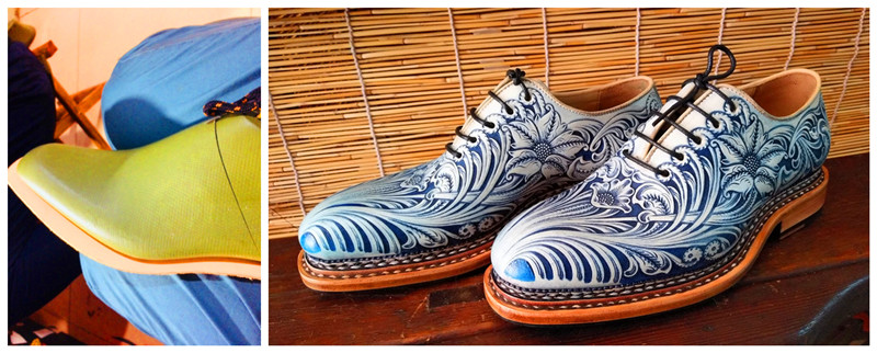 男女固特异工艺皮鞋手工