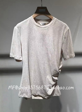 MF玛菲2026春季专柜正品 圆领 褶皱 通勤短袖T恤A1GB10751 1680