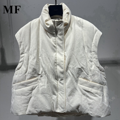 2024冬AUM奥姆羽绒马甲外套立领