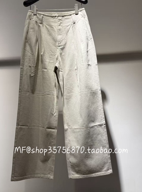 AUM奥姆2026春专柜正品 棉 休闲 简约直筒长裤M1GB18135 1680