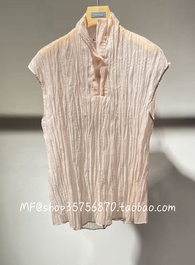 MF玛菲2026春季专柜正品 聚酯纤维 立领无袖上衣A1GB10471 1080