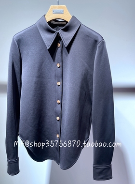 MF玛菲2026春季专柜正品 聚酯纤维 翻领 休闲衬衫A1GB10489 1980