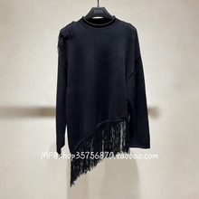 ZCY朱崇恽2026春正品 半高领 不规则流苏针织上衣 C1GB1732M 4980