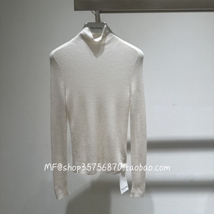 专柜正品 A1FZ4910M 山羊绒 针织衫 3980 柔软修身 MF玛菲2025冬季