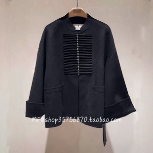 ZCY朱崇恽2026春专柜正品 山羊绒 新中式毛呢外套C1GB1426D 19800