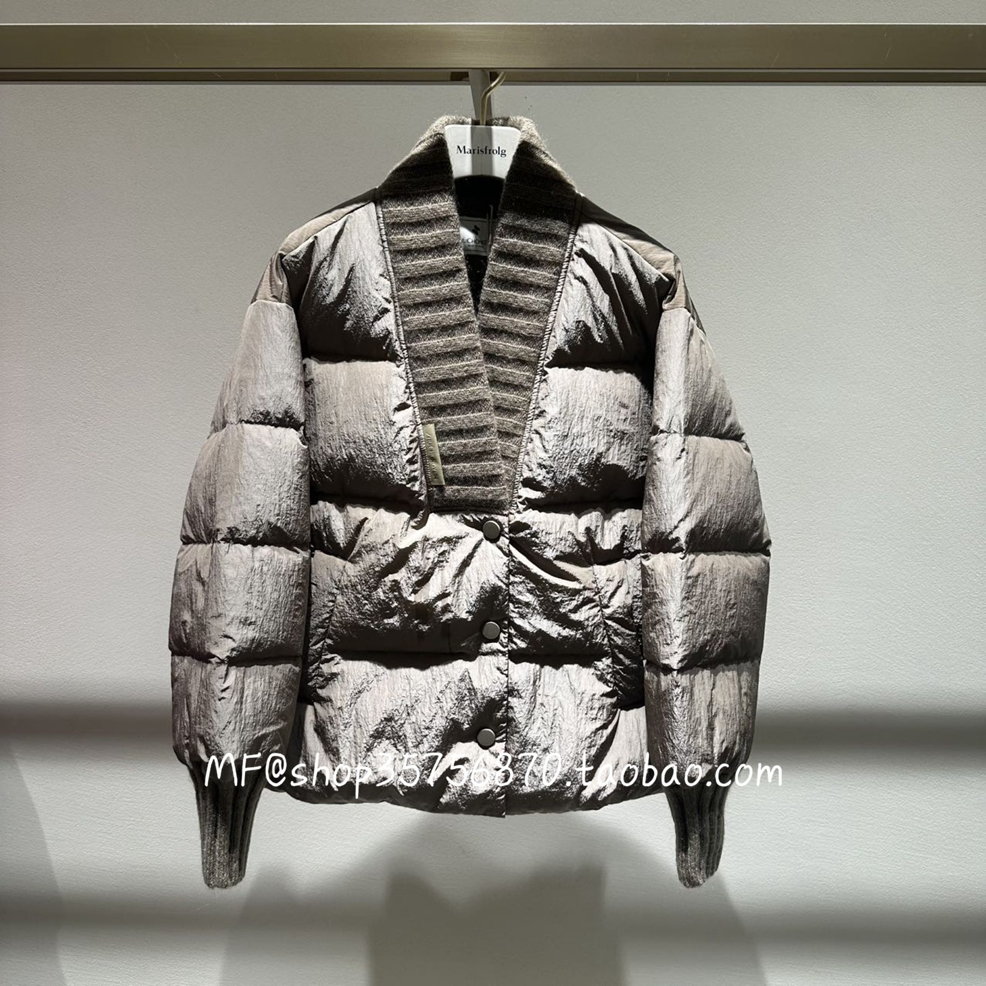 ZCY朱崇恽春款短款羽绒服外套