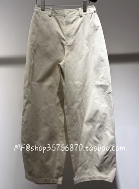 AUM奥姆2026春专柜正品 棉 宽松 通勤休闲弯刀裤M1GB11565 2680