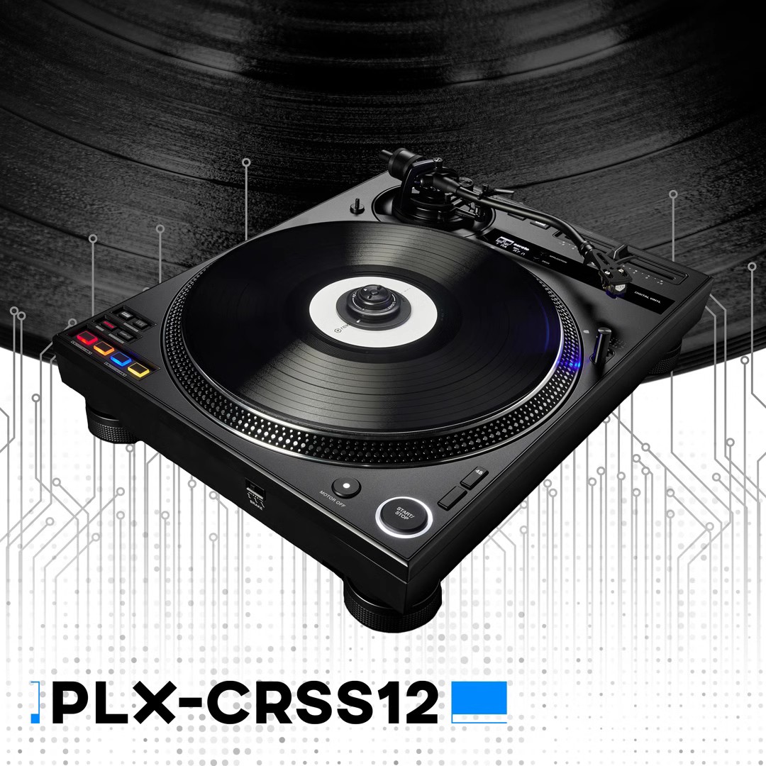 PioneerDJ先锋PLX-CRSS12唱机数码DJ黑胶控制器DVS控制搓碟serato 影音电器 打碟机 原图主图