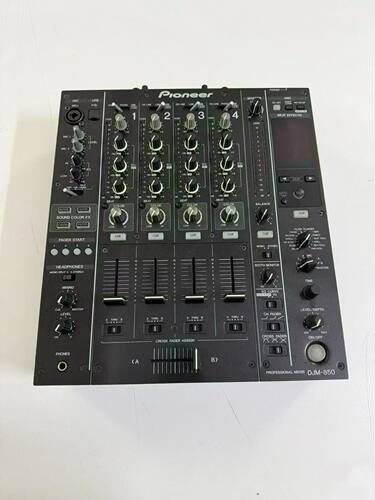 先锋DJM-850 九成新 专业DJ混音台 内置声卡 酒吧演出打碟设备