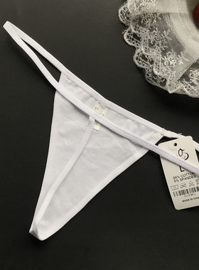 女生纯欲内裤一根线磨擦勒阴纯欲性感内衣火辣纯欲大码tback裤