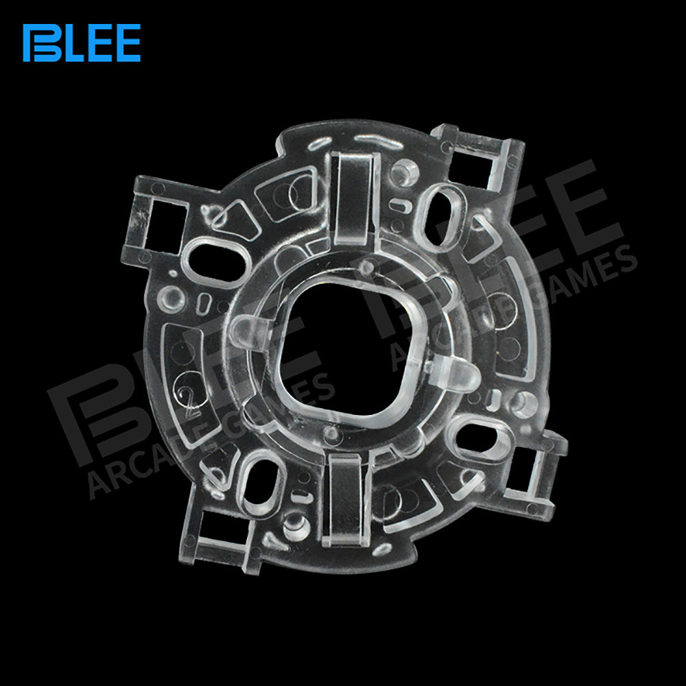 기존 SANWA 로커 사각형 고정 링 SANHE|및 흰색 원형 고정 링 8방향 투명 베이스 팔각형 플라스틱