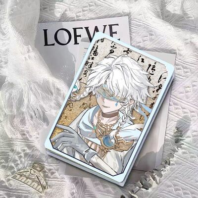 先知白谷子吧唧徽章流沙麻将生日礼物卡砖咕卡创意送朋友