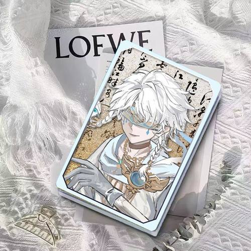 先知白谷子吧唧徽章流沙麻将生日礼物卡砖咕卡创意送朋友