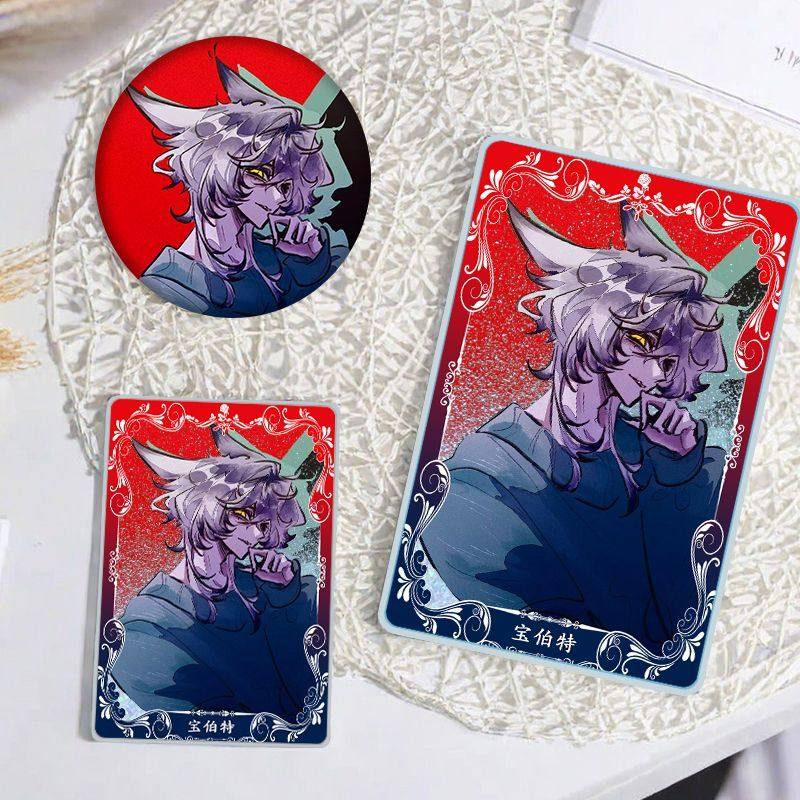 疯狂动物城宝伯特流沙亚克力砖麻吧唧徽章周边生日礼物立牌学生