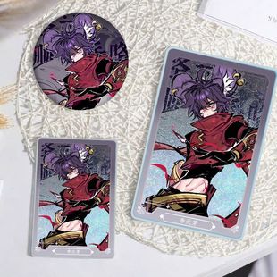 王者荣耀 李元芳流沙麻吧唧徽章周边亚克力砖立牌学生生日礼物