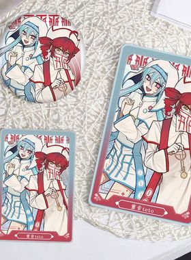 初音未来 重音teto流沙麻吧唧徽章周边亚克力砖立牌学生生日礼物