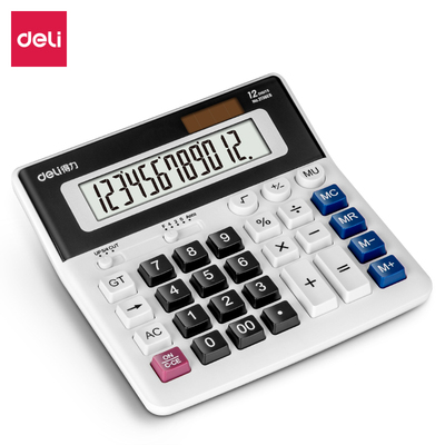 得力大按键计算器计算机