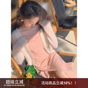 新款 SYT软软糯糯 女2024夏季 马海毛薄款 温柔奶油色亲肤外套 小开衫