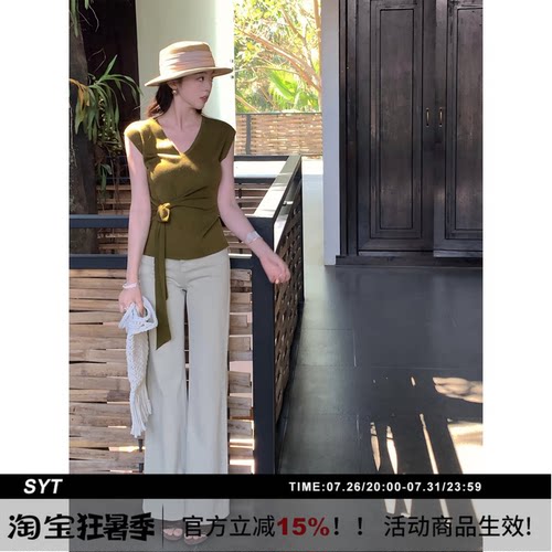 SYT自制版型好笔挺直筒牛仔裤