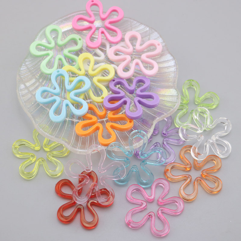 亚克力镂空实色透明五瓣花挂件钥匙扣包包车挂手机链吊坠饰品配件,饰品/流行首饰/时尚饰品新,其他DIY饰品配件,淘宝优惠券,粉丝福利购,淘宝优惠卷