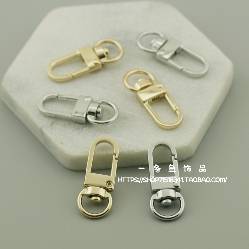 diy金属电镀手工弹簧扣