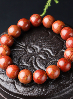 泗滨能量石刮痧板手镯佛珠