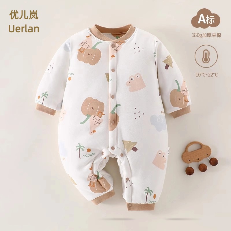 180克加厚连体衣宝宝不怕冷了