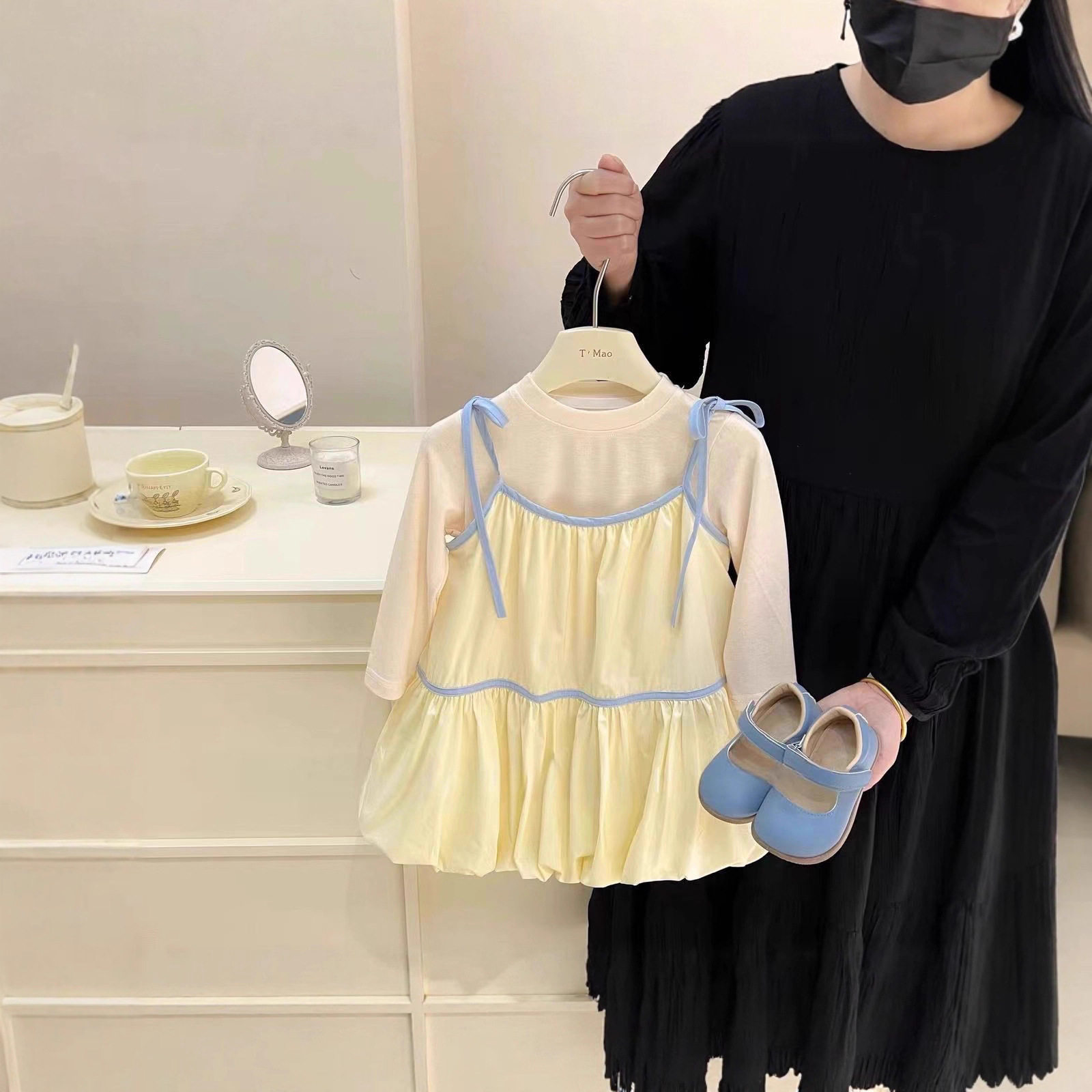 女童春装套装2025新款洋气吊儿童运动套装