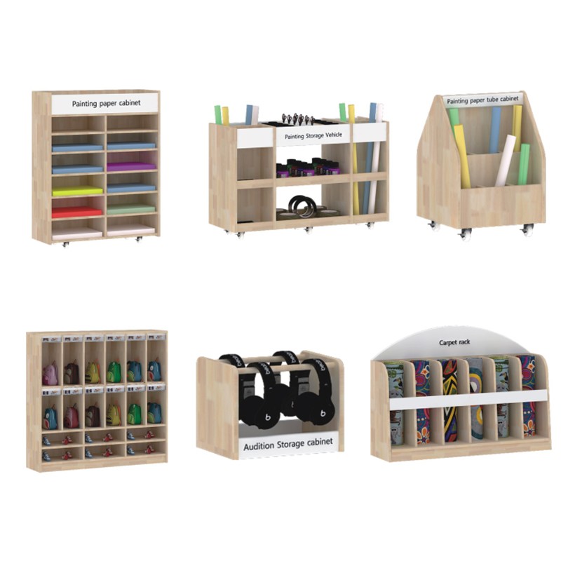 美劳收纳车美术纸筒柜