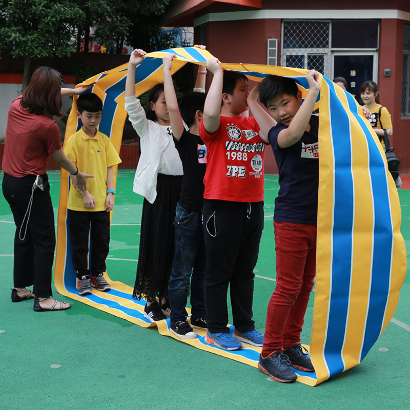 车轮滚滚 早教幼儿园儿童感统器材 户外团体拓展趣味运动运输带