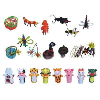 早教仿真过家家讲故事编织手偶