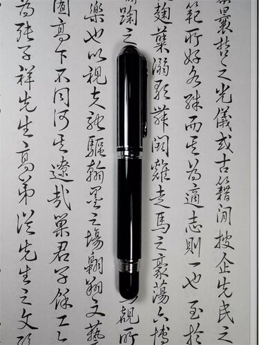 手工打磨办公礼盒装公爵书法钢笔