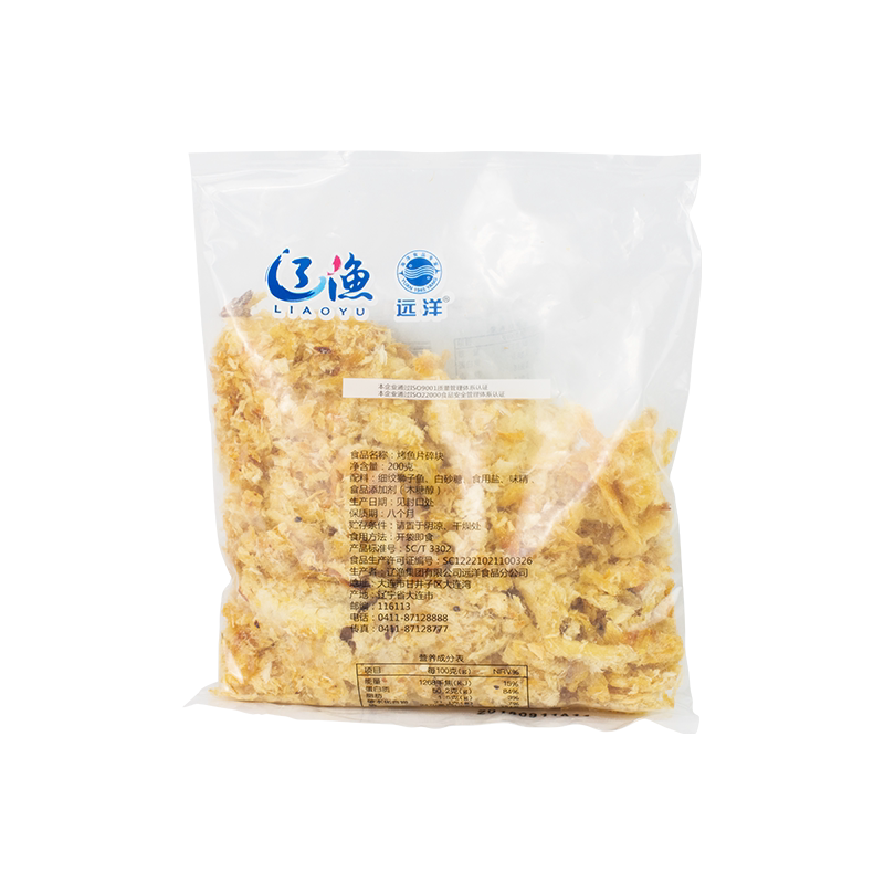 远洋200g辽宁大连特产即食鱼干