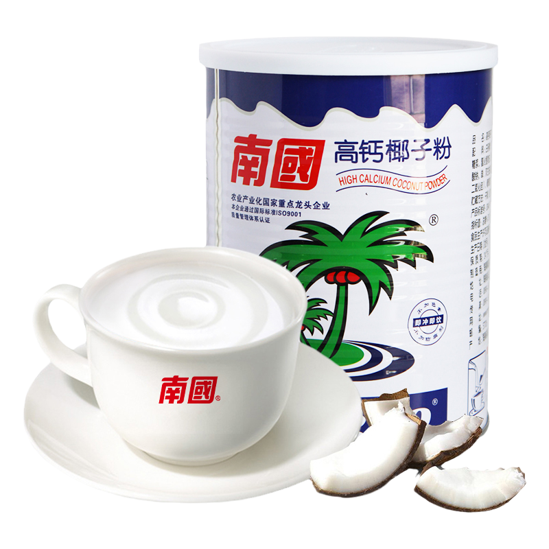 海南特产南国高钙450g罐装椰子粉