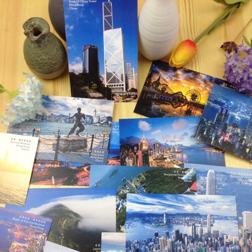 香港合集城市复古风明信片