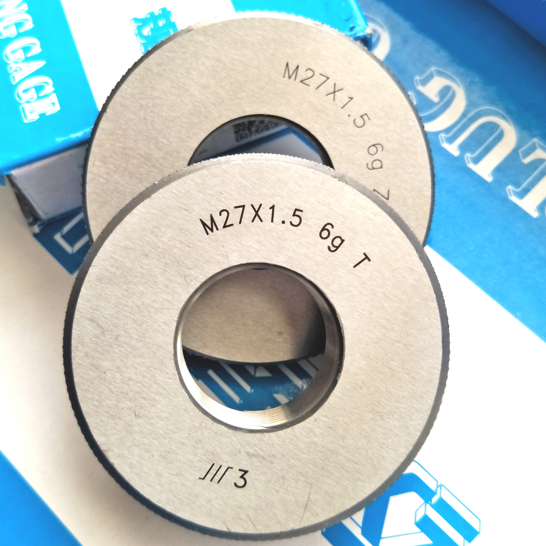 成量螺纹环规 通止规m17m18m19m20m21m22m23m24m25m26m27螺纹规6g